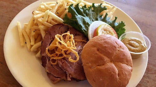 ROAST PORK SANDWICH<span> (Lunch Only)</span> image ROAST PORK SANDWICH<span> (Lunch Only)</span> image