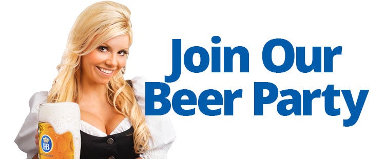 Join Our Beer Party