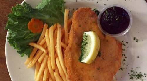 BREADED CHICKEN BREAST<span> (Lunch Only)</span> image BREADED CHICKEN BREAST<span> (Lunch Only)</span> image