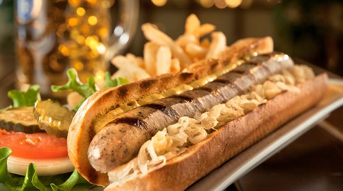 PORK SAUSAGE SANDWICH image